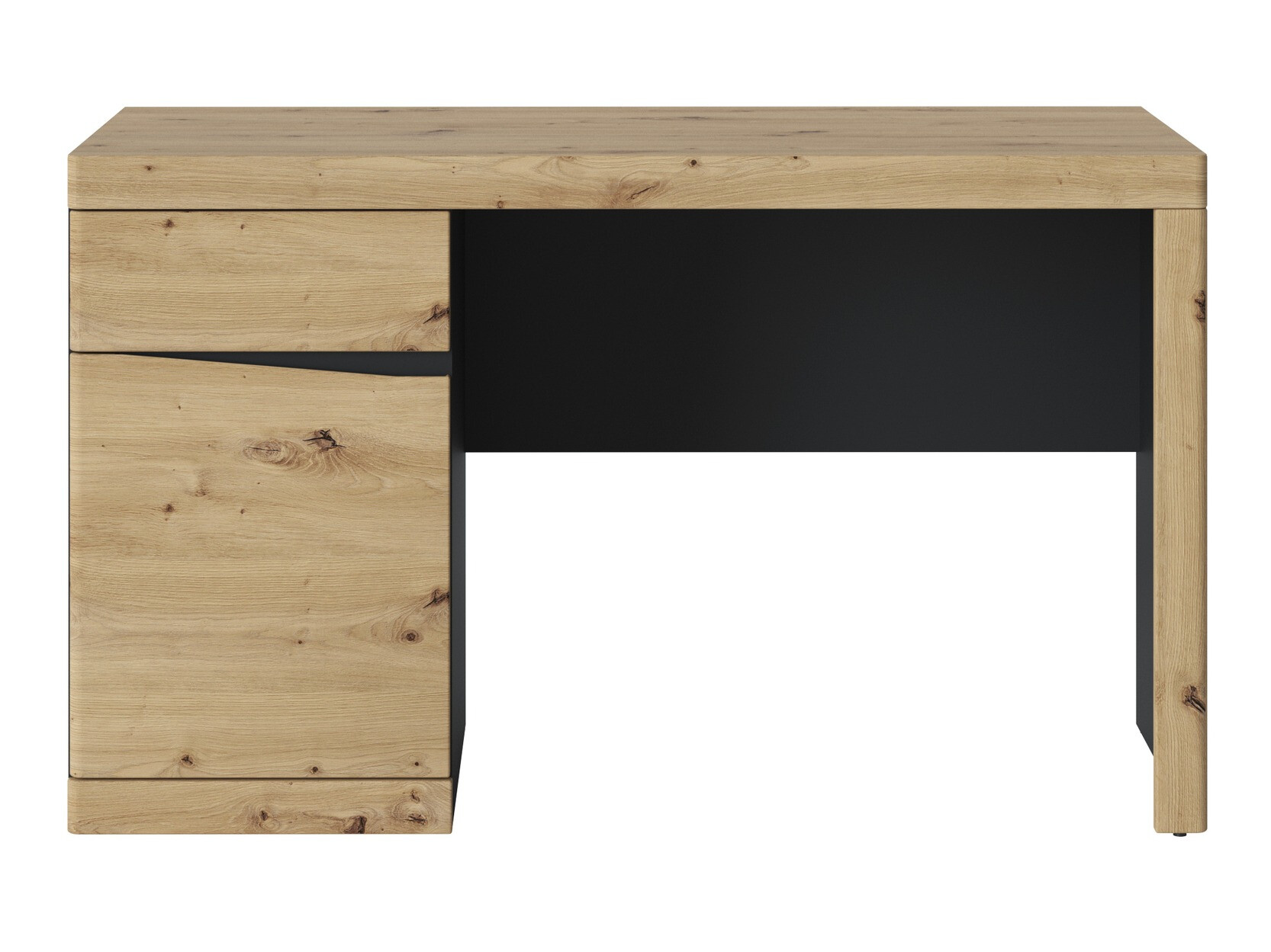 Birou Venlori 120 (Antracit + Stejar artizan)