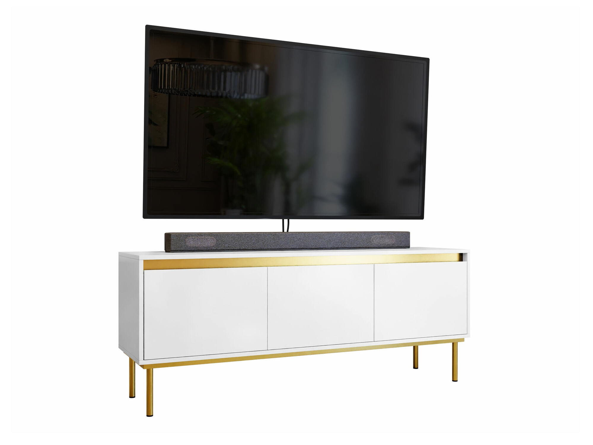 Comodă TV Comfivo Betula (Alb)