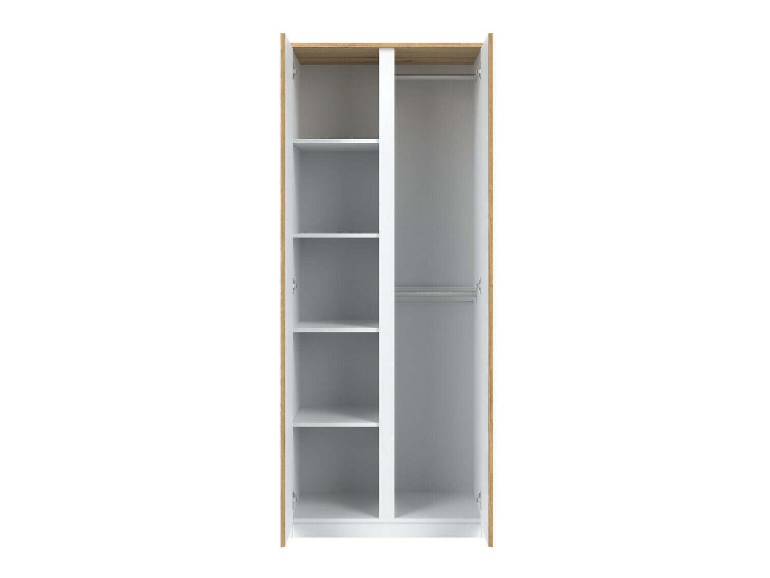 Set birou acasă Catelbi 118 (Alb + Stejar)