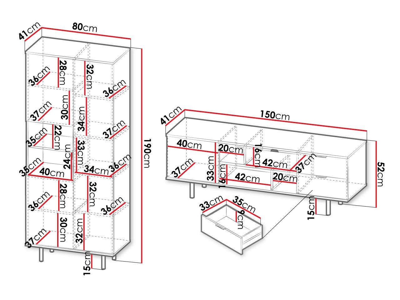 Set de living Decus III (Cașmir)