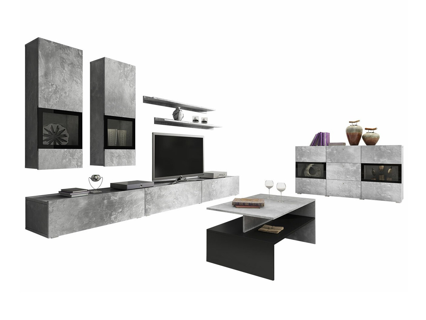 Set de living Serodeu 104 (Beton)