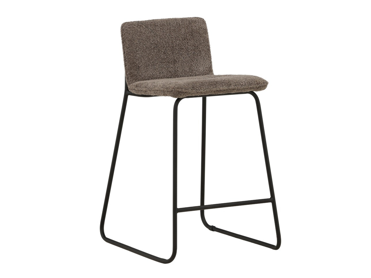 Scaun de bar Dallas 3235 (Gri inchis + Negru)