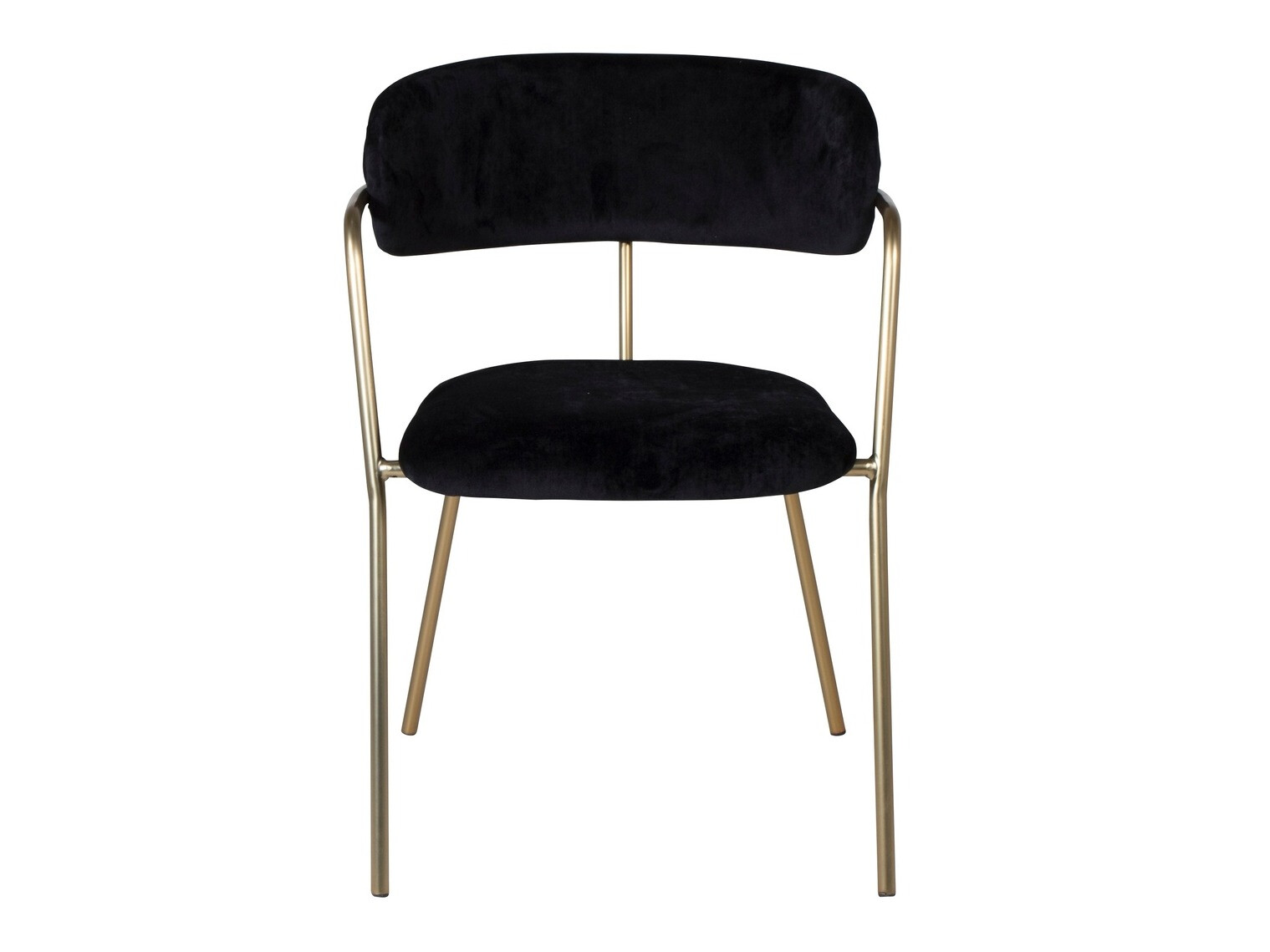 Scaun Dallas 108 (Negru + Alamă)