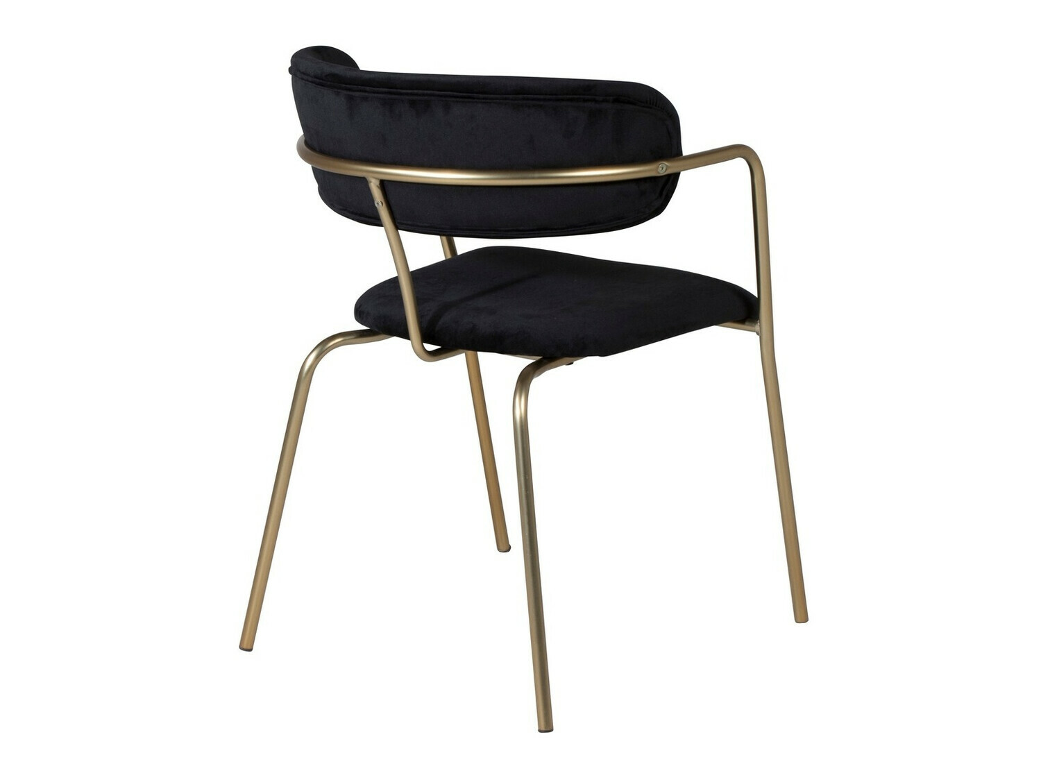 Scaun Dallas 108 (Negru + Alamă)