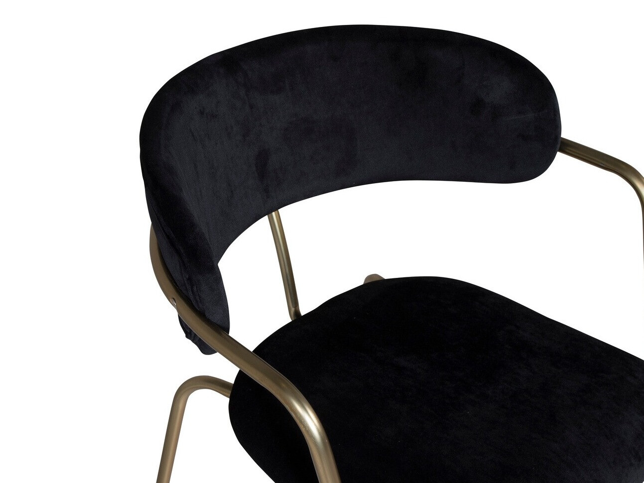Scaun Dallas 108 (Negru + Alamă)