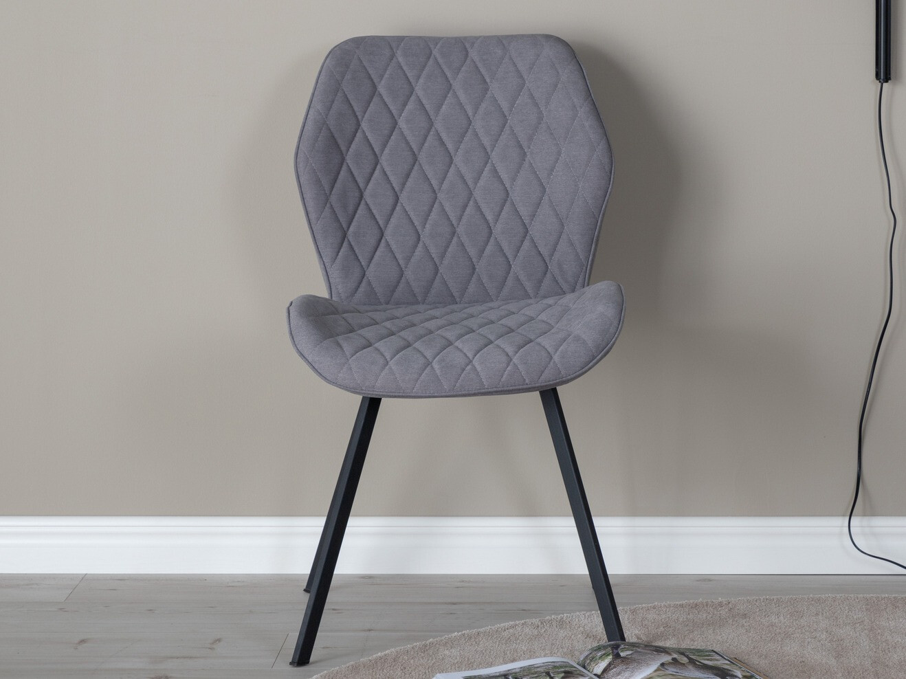 Scaun Dallas 163 (Gri + Negru)