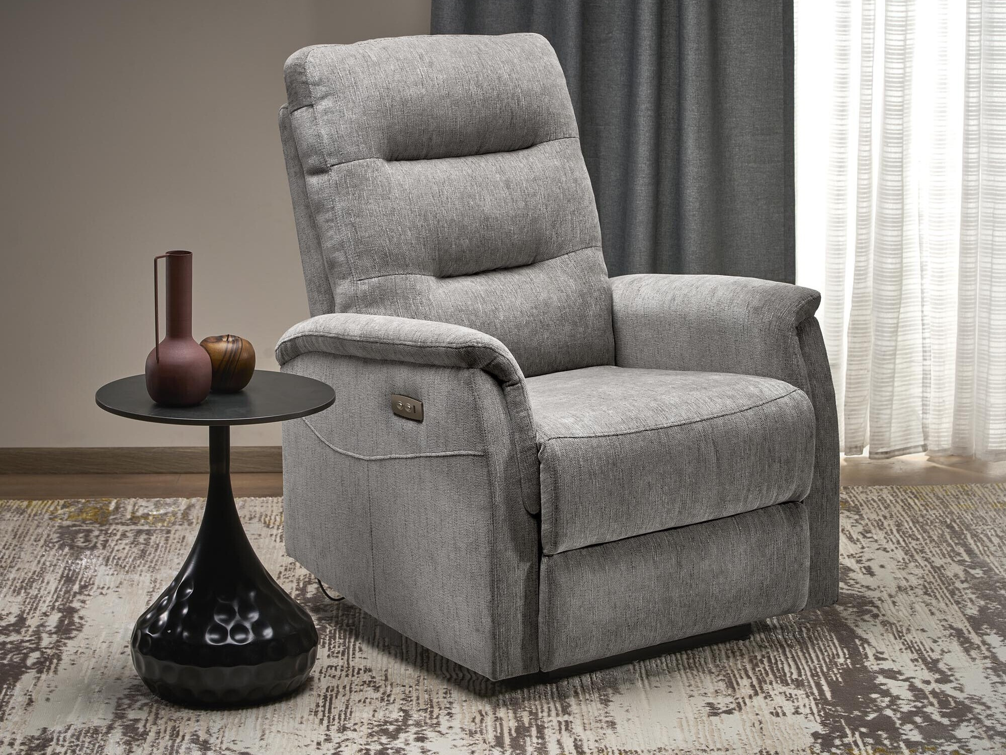 Fotoliu recliner Houston 1782 (Gri)