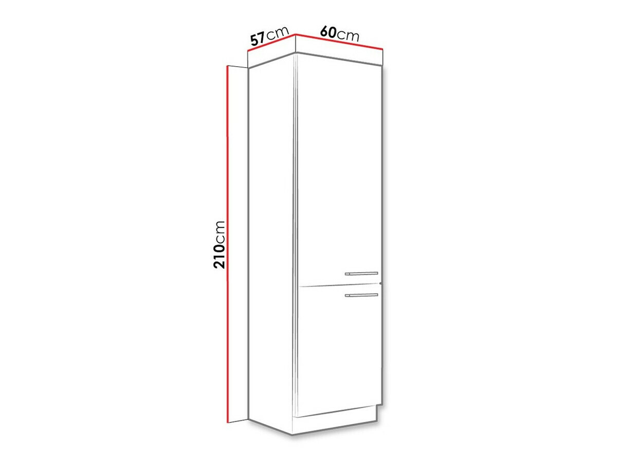 Dulap modular cu uși Wood Grey 134