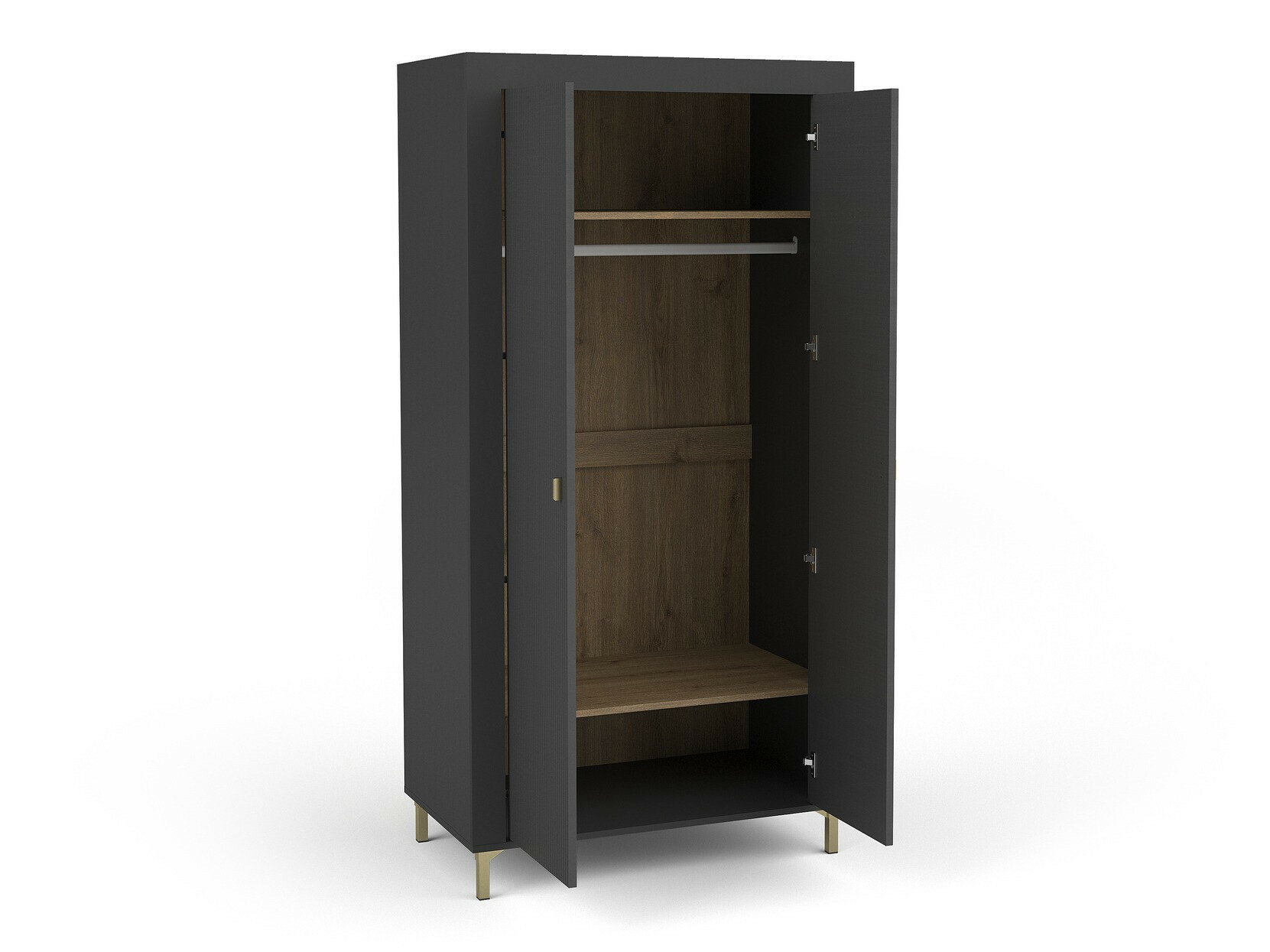 Dulap Mormavu 100 (Negru mat)
