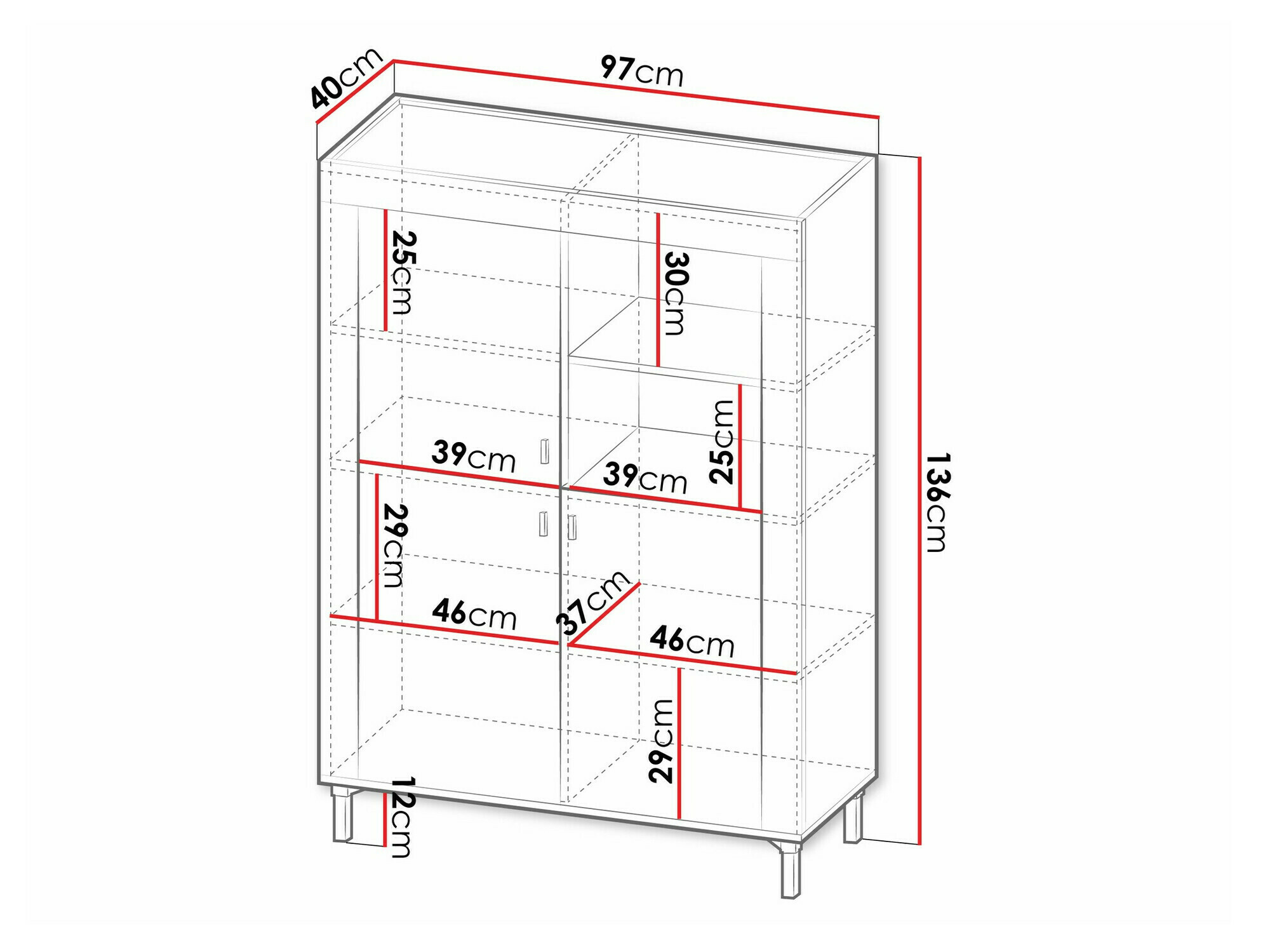 Raft Mormavu 105 (Negru mat)