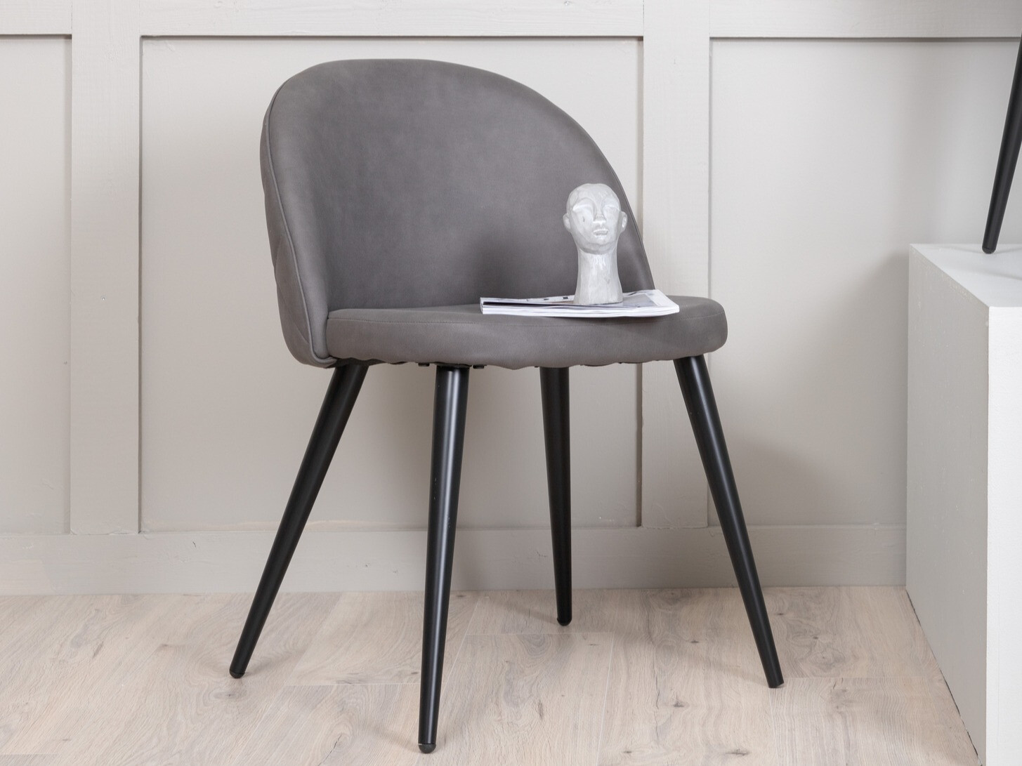 Scaun Dallas 2640 (Gri + Negru)
