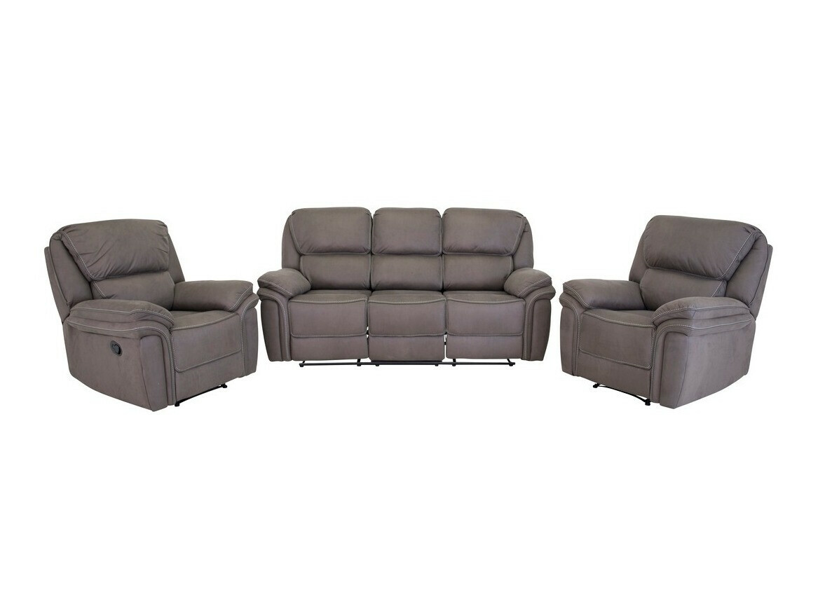 Set mobilier tapițat Dallas 4726 (Gri)