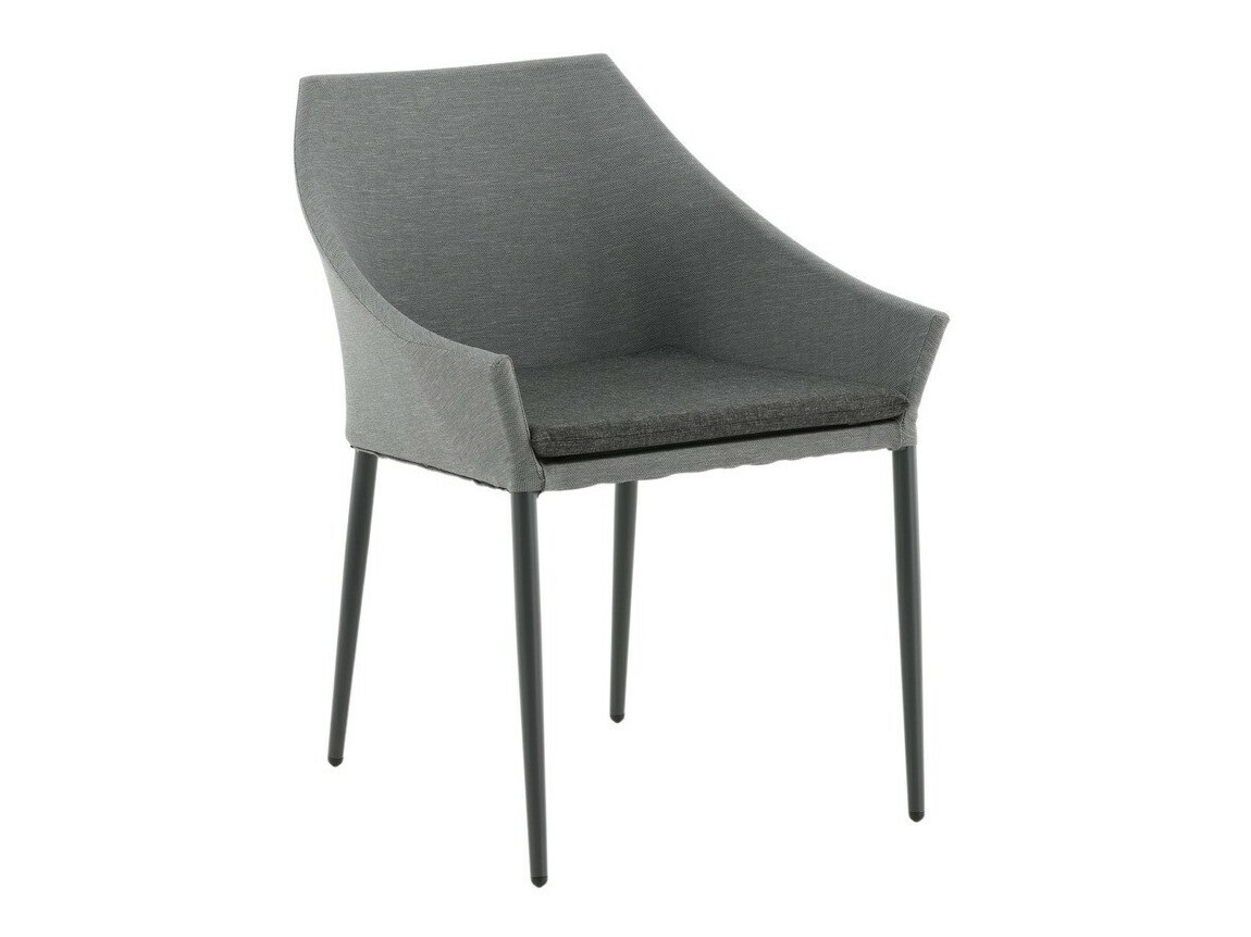 Scaun de exterior Dallas 2563 (Negru + Gri)