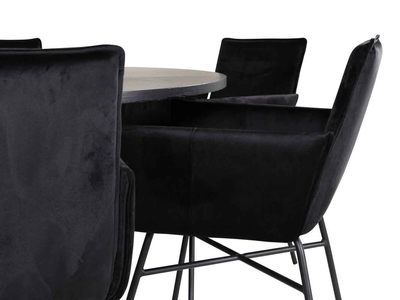 Set de mese Dallas 2391 (Negru)
