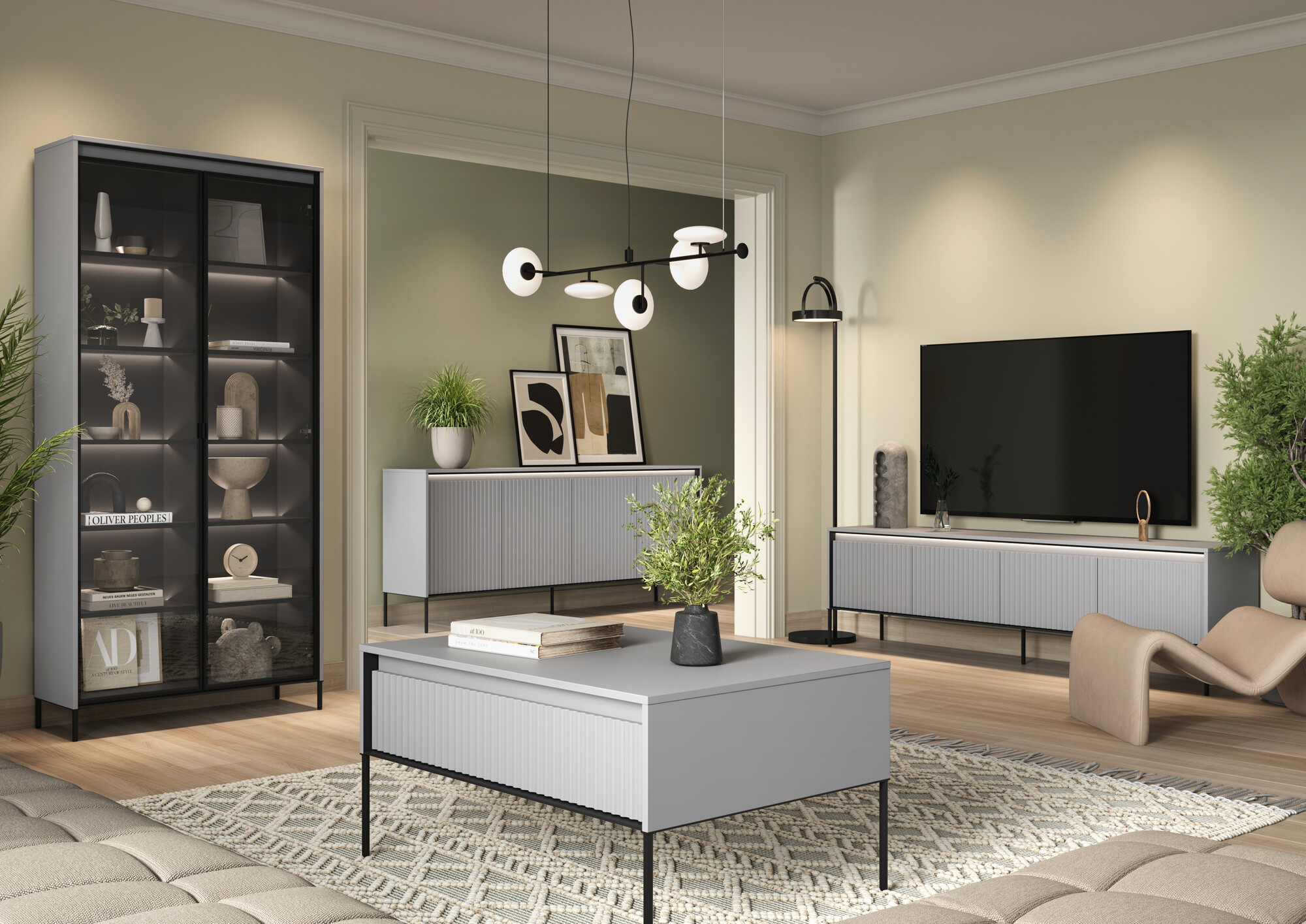 Raft Fernolu 106 (Gri + Negru)