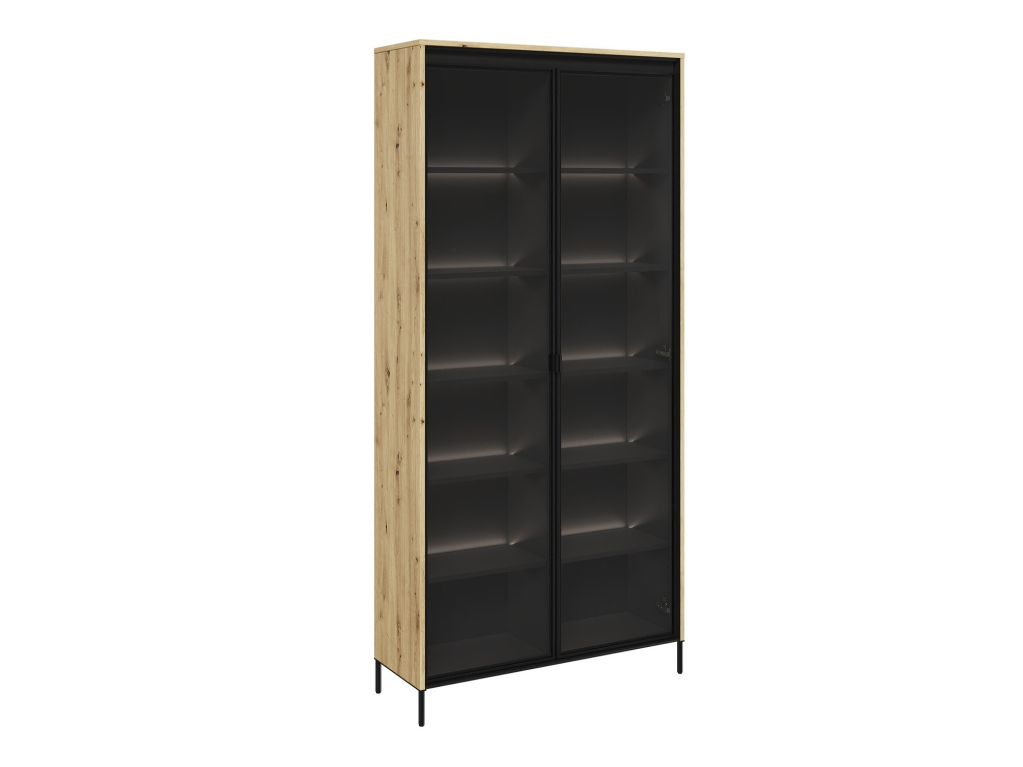 Raft Fernolu 106 (Stejar artizan + Negru)
