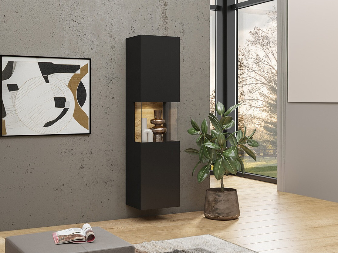 Raft Revmiru 100 (Negru + Stejar Wotan)