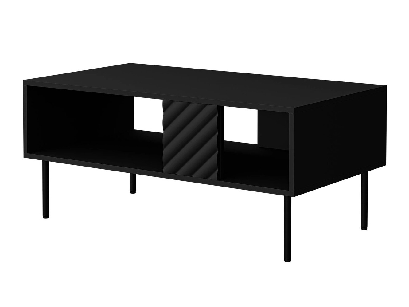 Set de living Sillen (Negru)