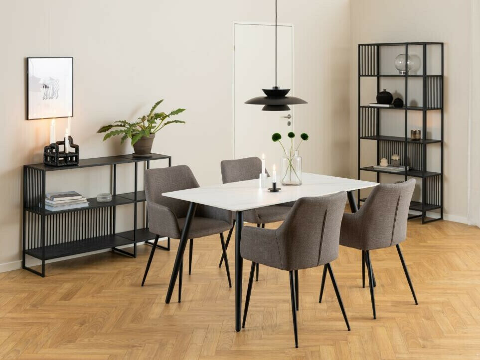 Scaun Norsica 856 (Negru + Gri deschis)