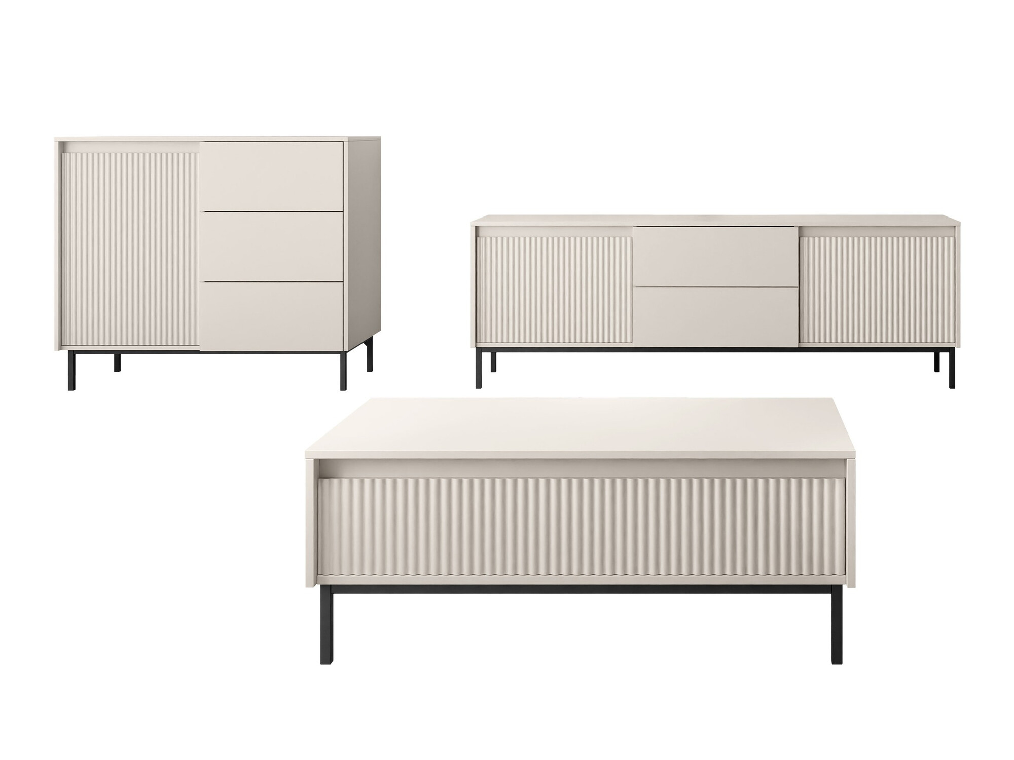 Set de living Comfivo Delruva II (Cașmir)