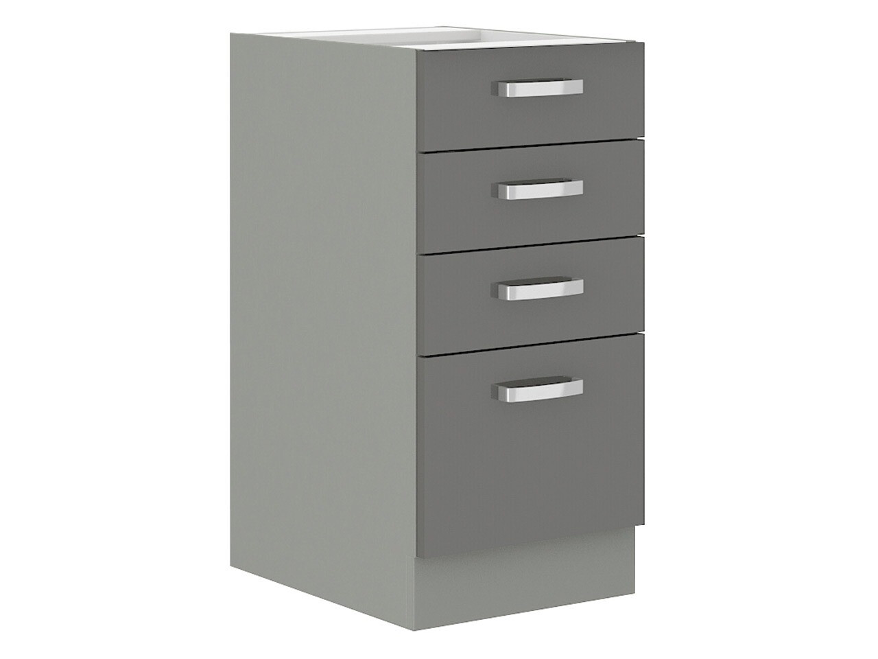 Dulap modular cu sertare Multi Grey 122
