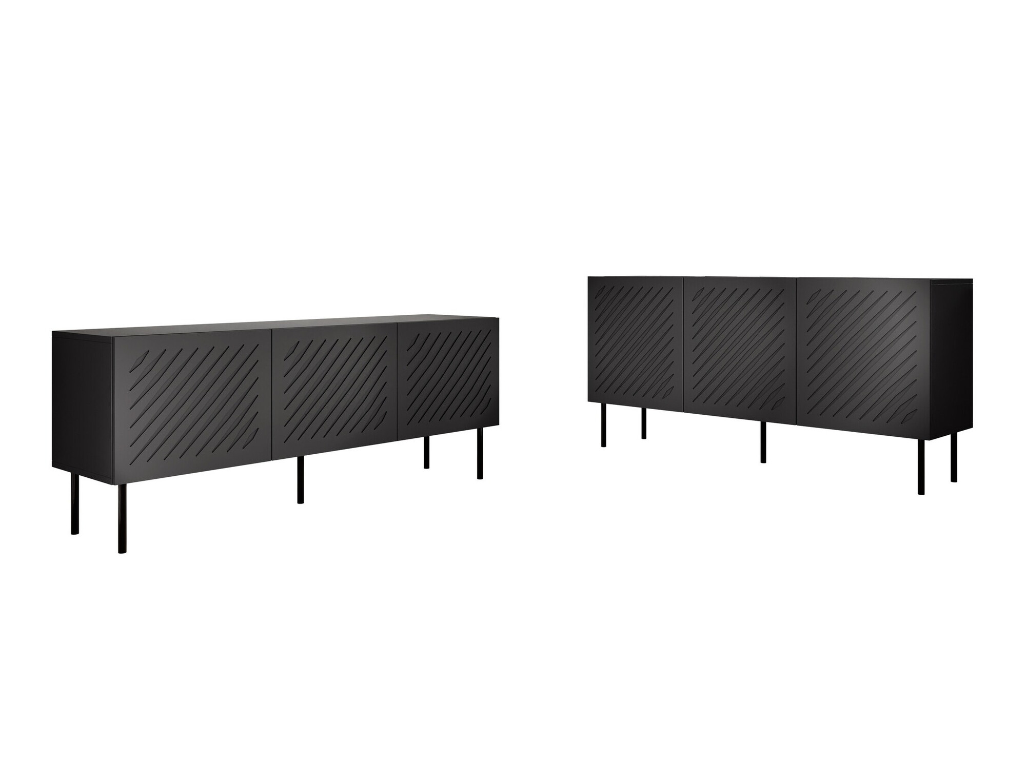 Set de living Tolfelo 105 (Negru)
