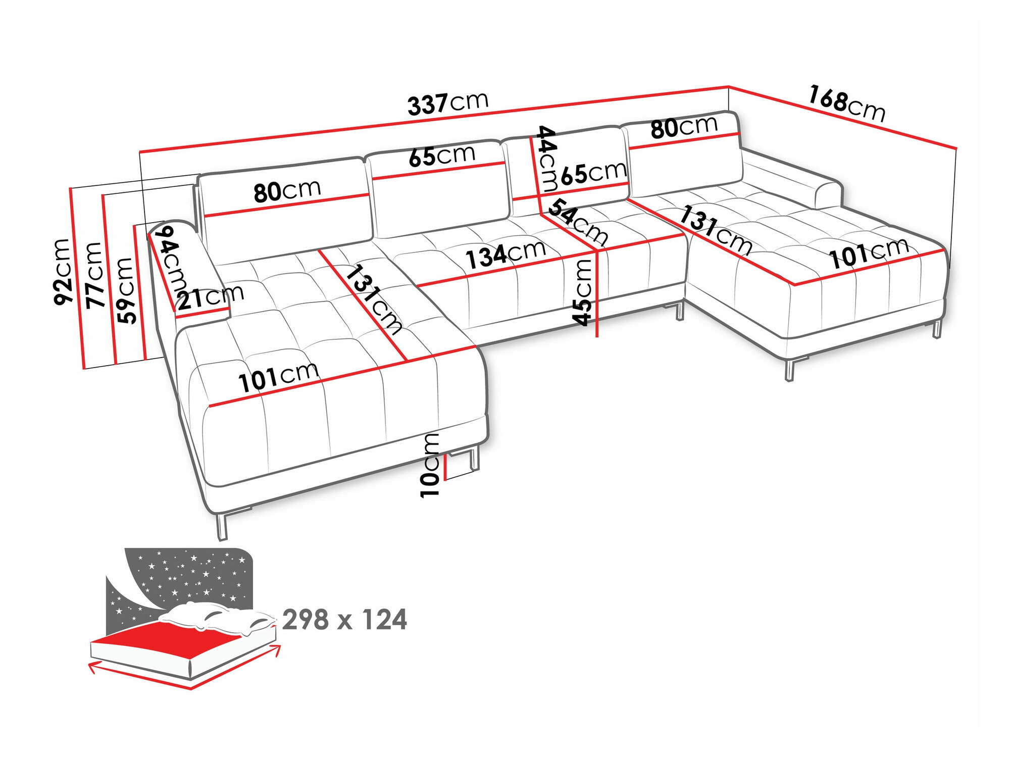 Colțar Stonecrest 101 (Velo 635)