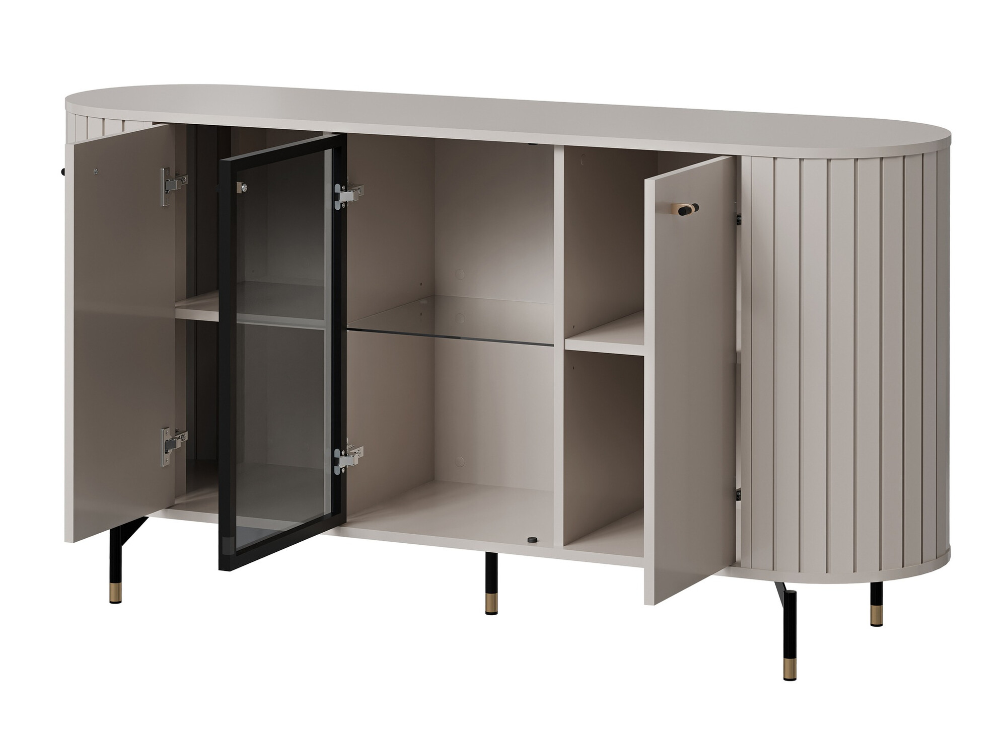 Bufet Novmono 102 (Negru)