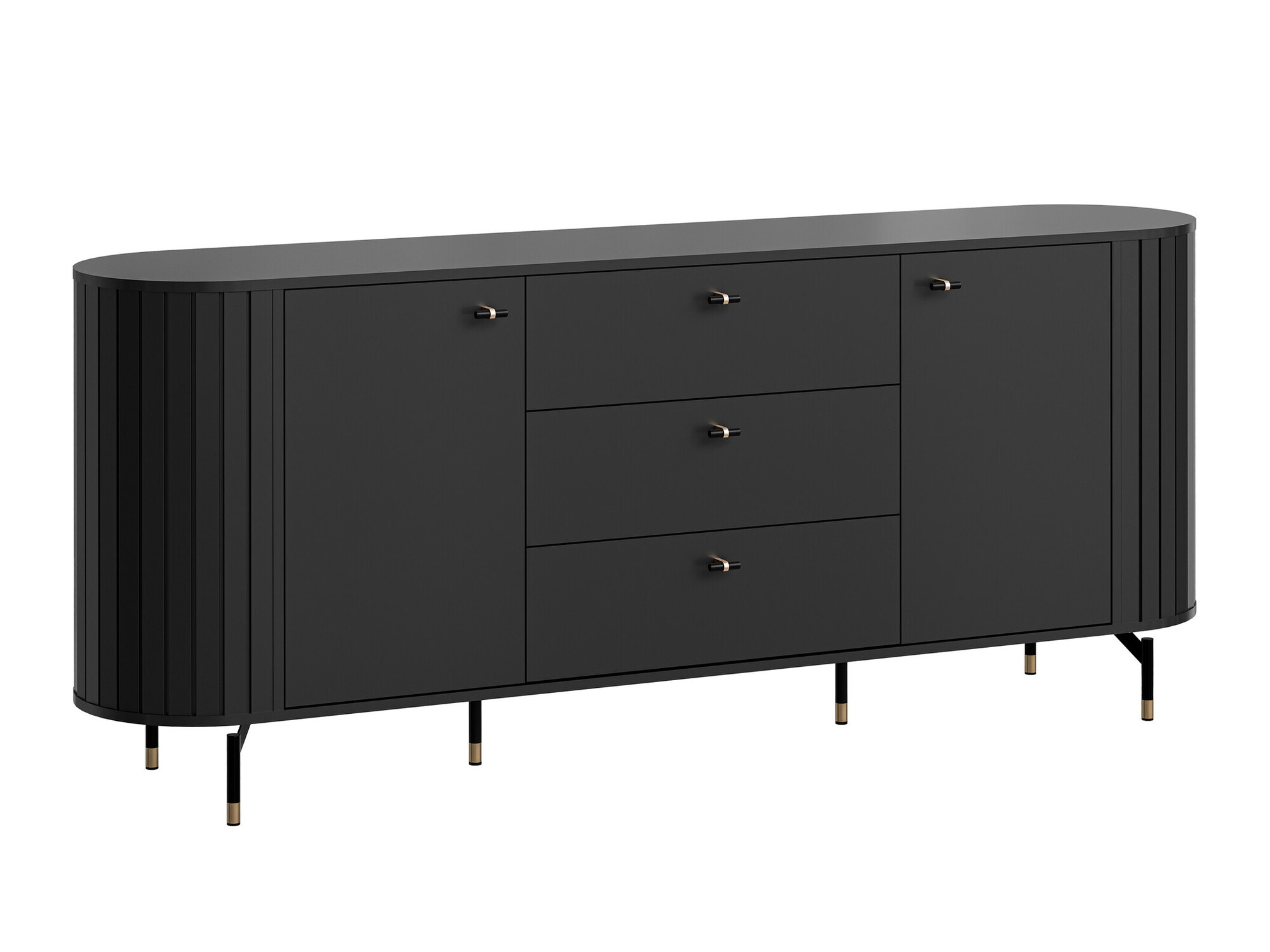 Comodă Novmono 103 (Negru)