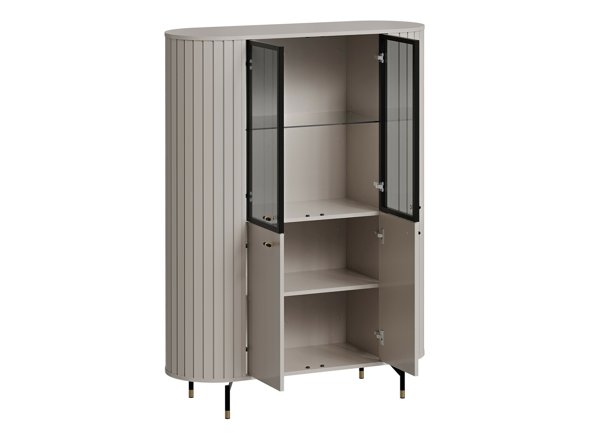 Set de living Novmono 109 (Negru)