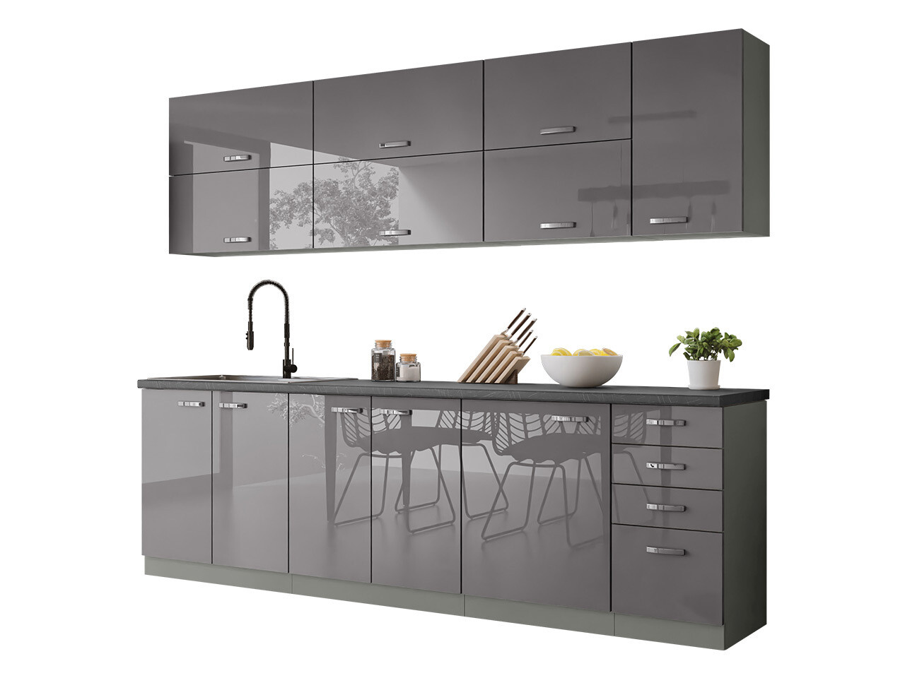 Set de bucătărie modular Multi Grey 123
