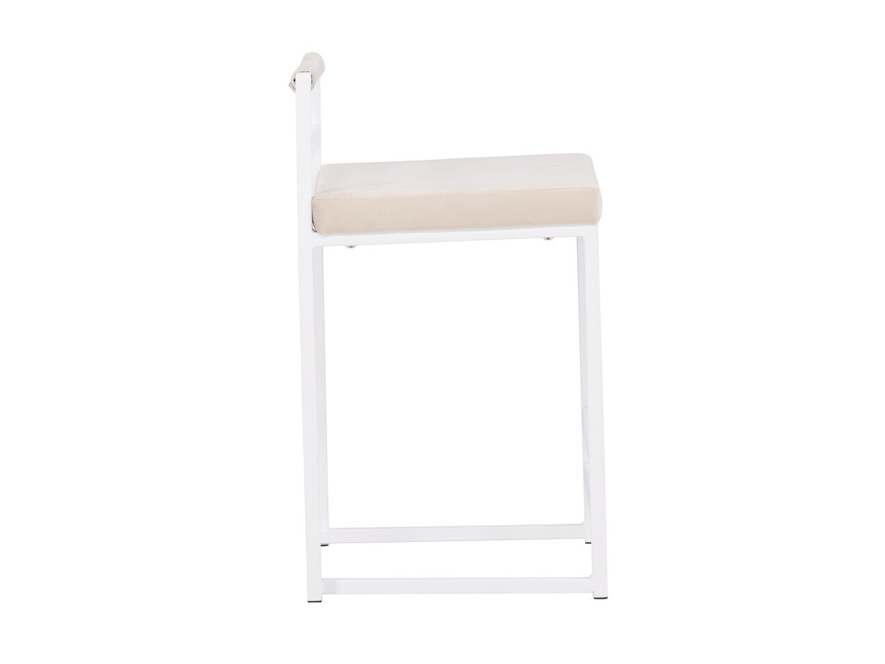 Scaun de bar Dallas 4519 (Alb + Bej)