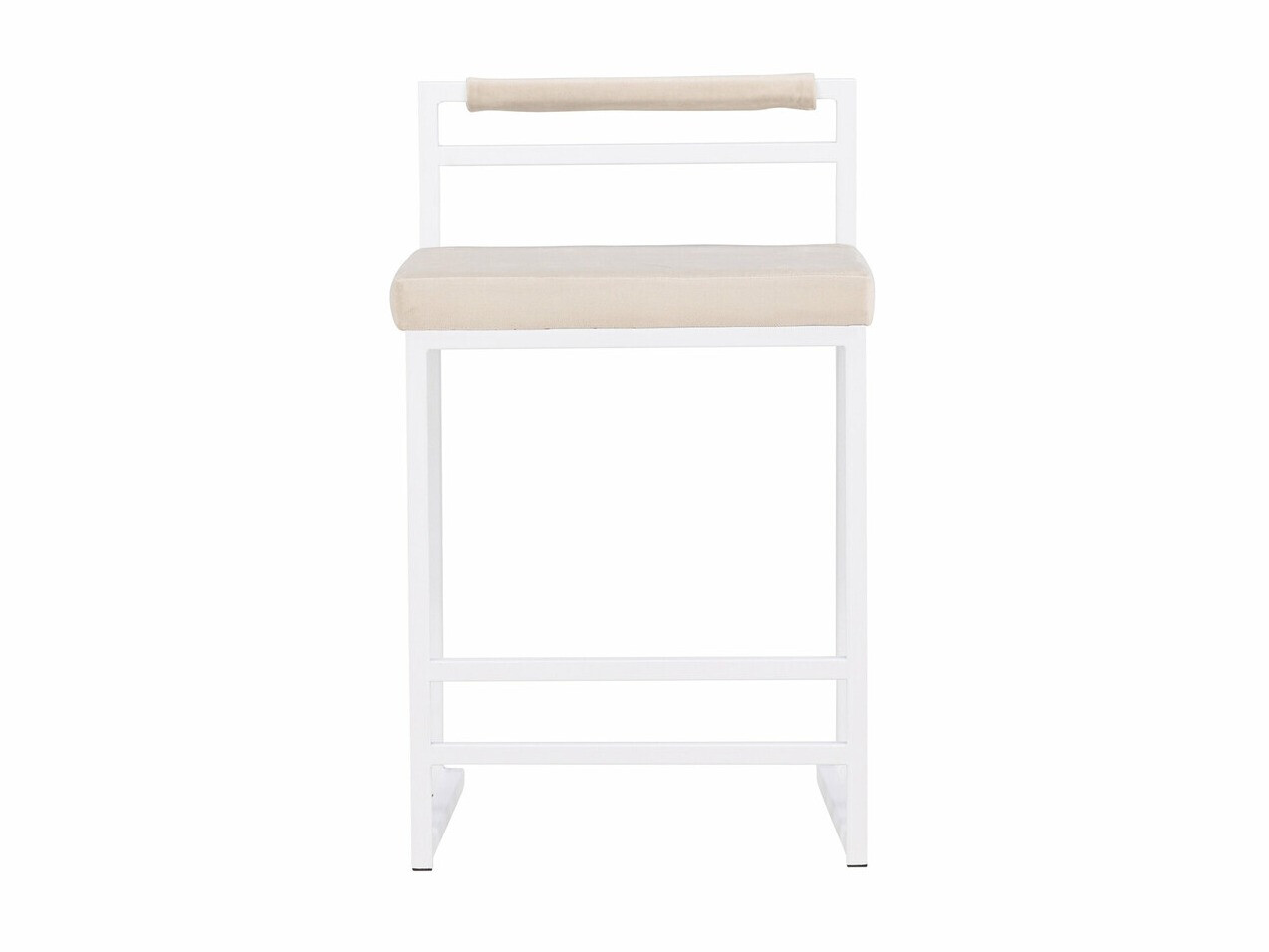 Scaun de bar Dallas 4519 (Alb + Bej)