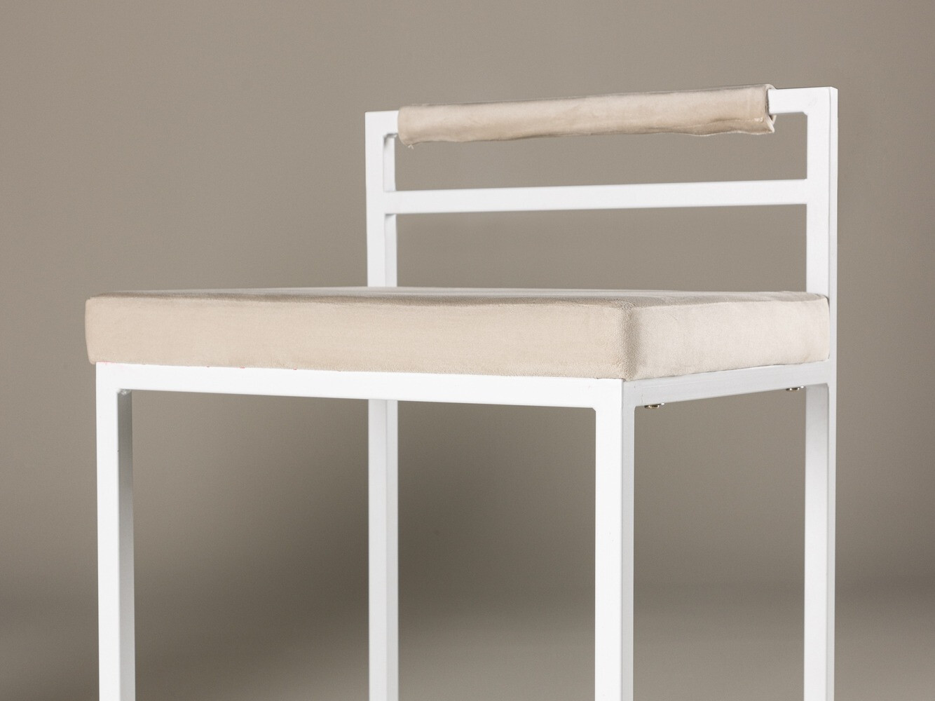 Scaun de bar Dallas 4519 (Alb + Bej)