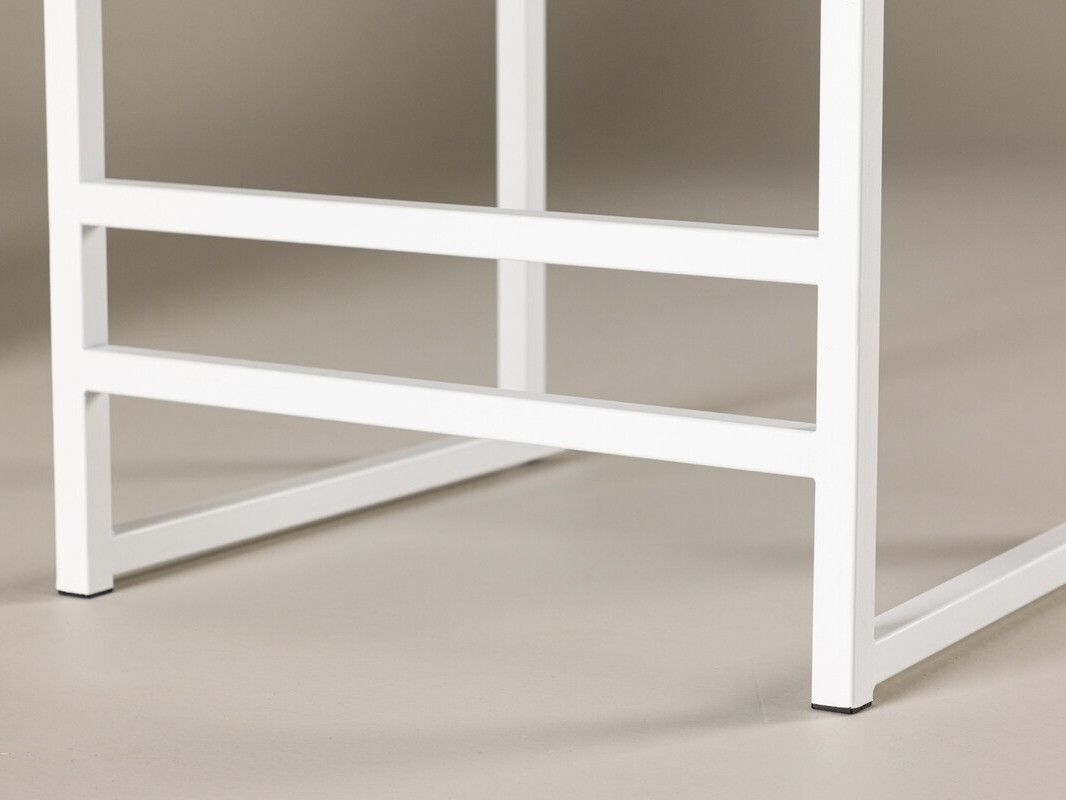 Scaun de bar Dallas 4519 (Alb + Bej)