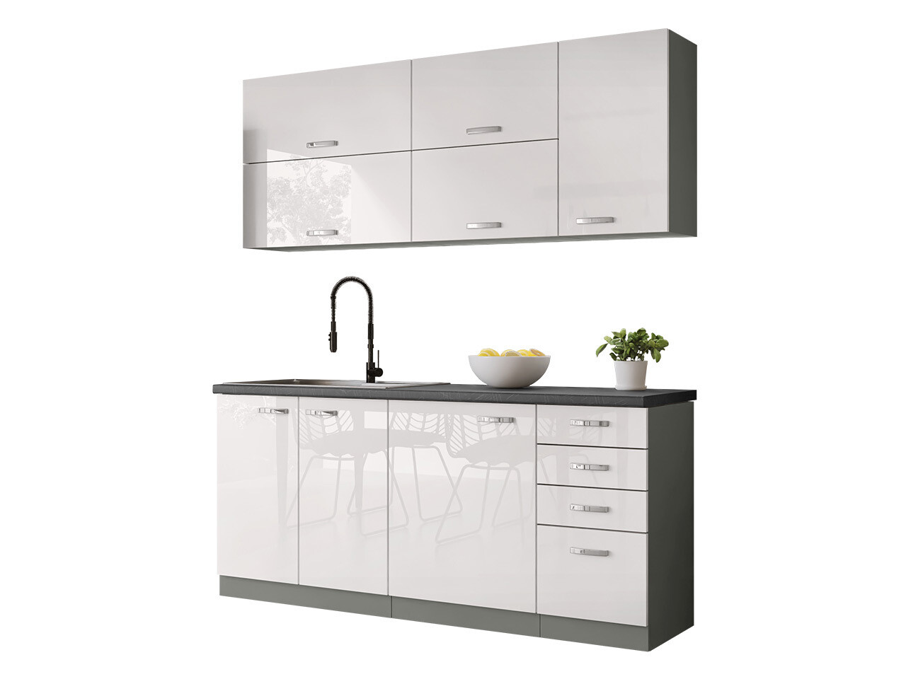 Set de bucătărie modular Multi White 124