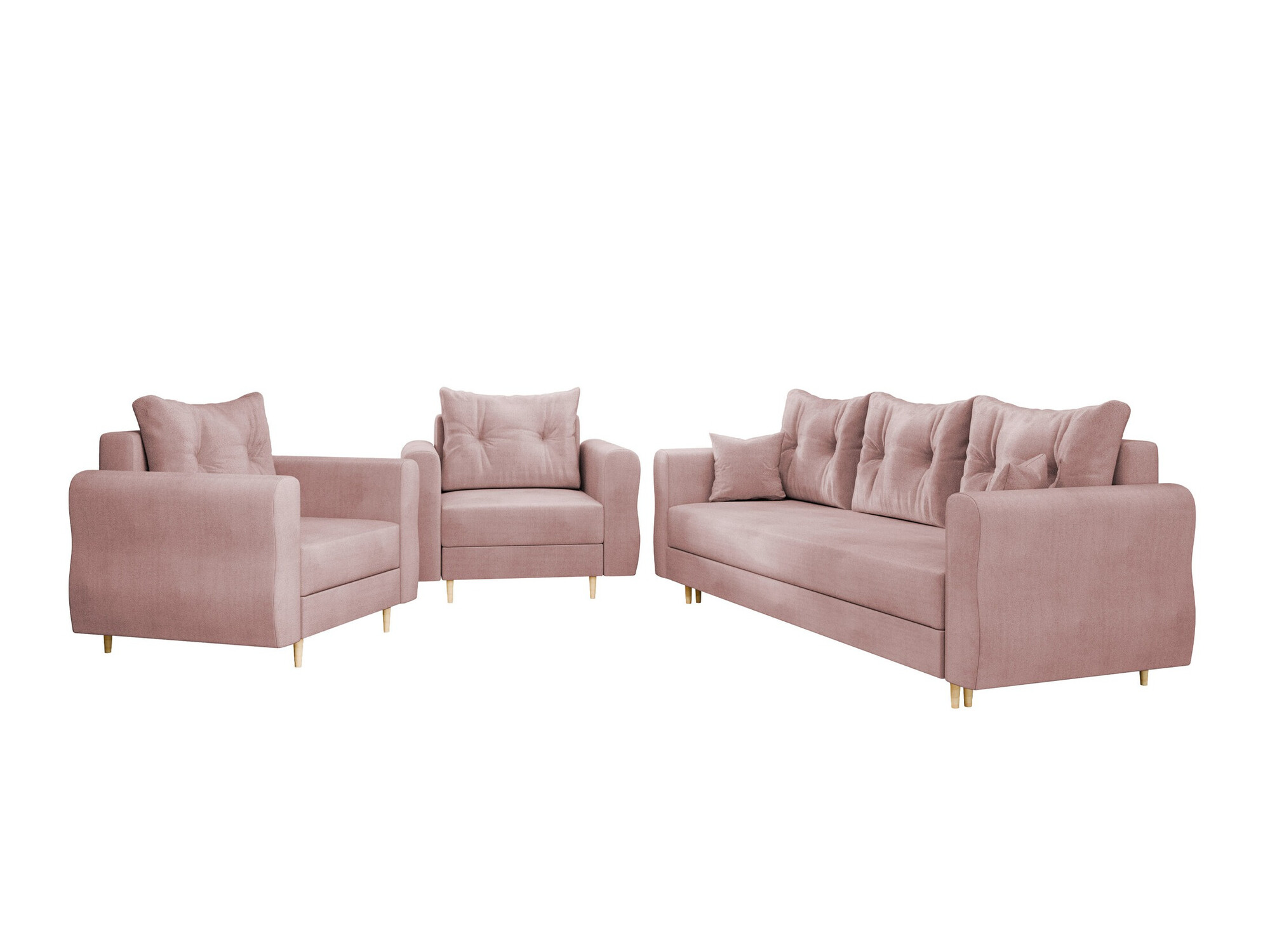 Set mobilier tapițat Veldala 106 (Manila 09)