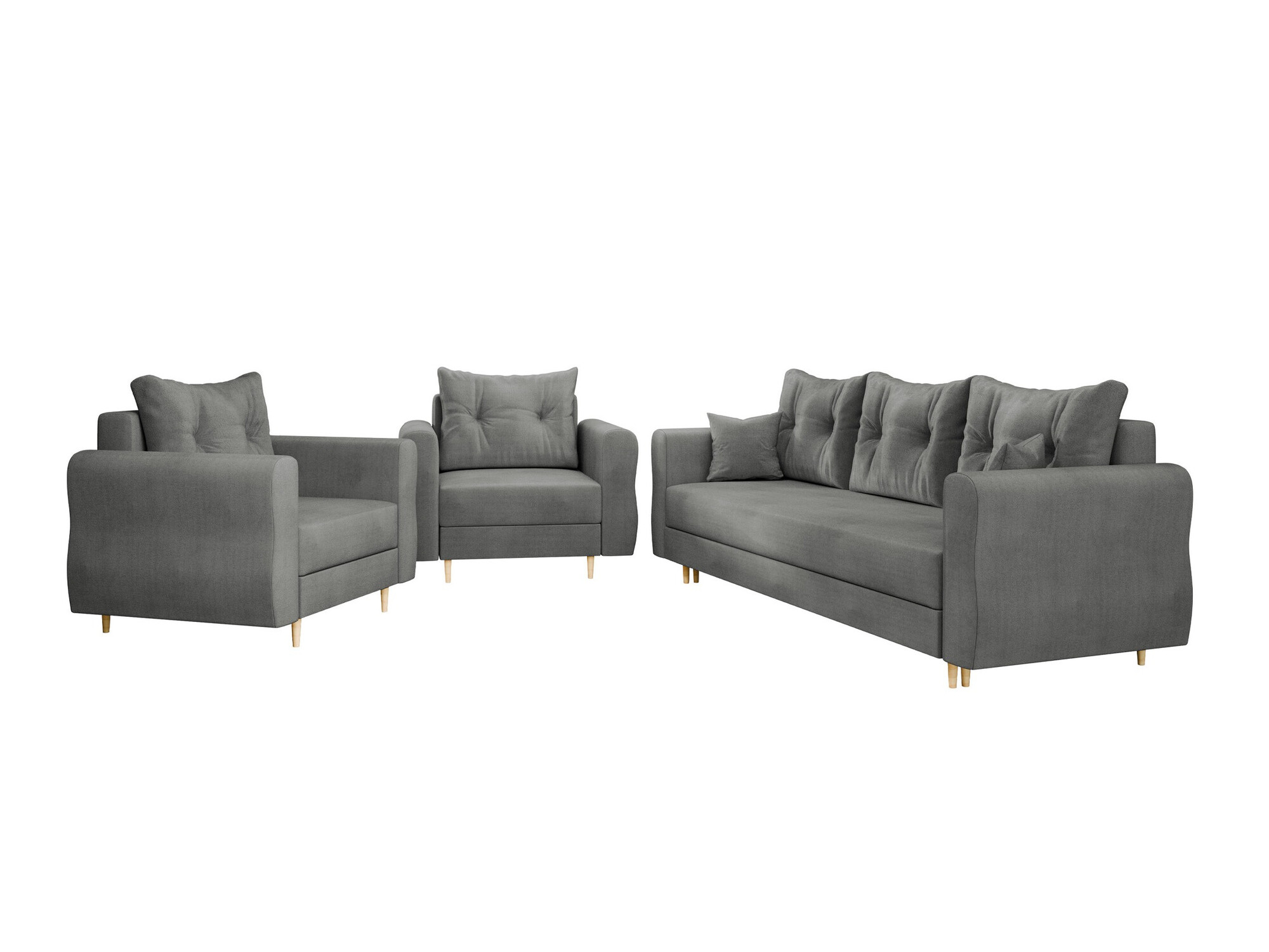 Set mobilier tapițat Veldala 106 (Manila 16)