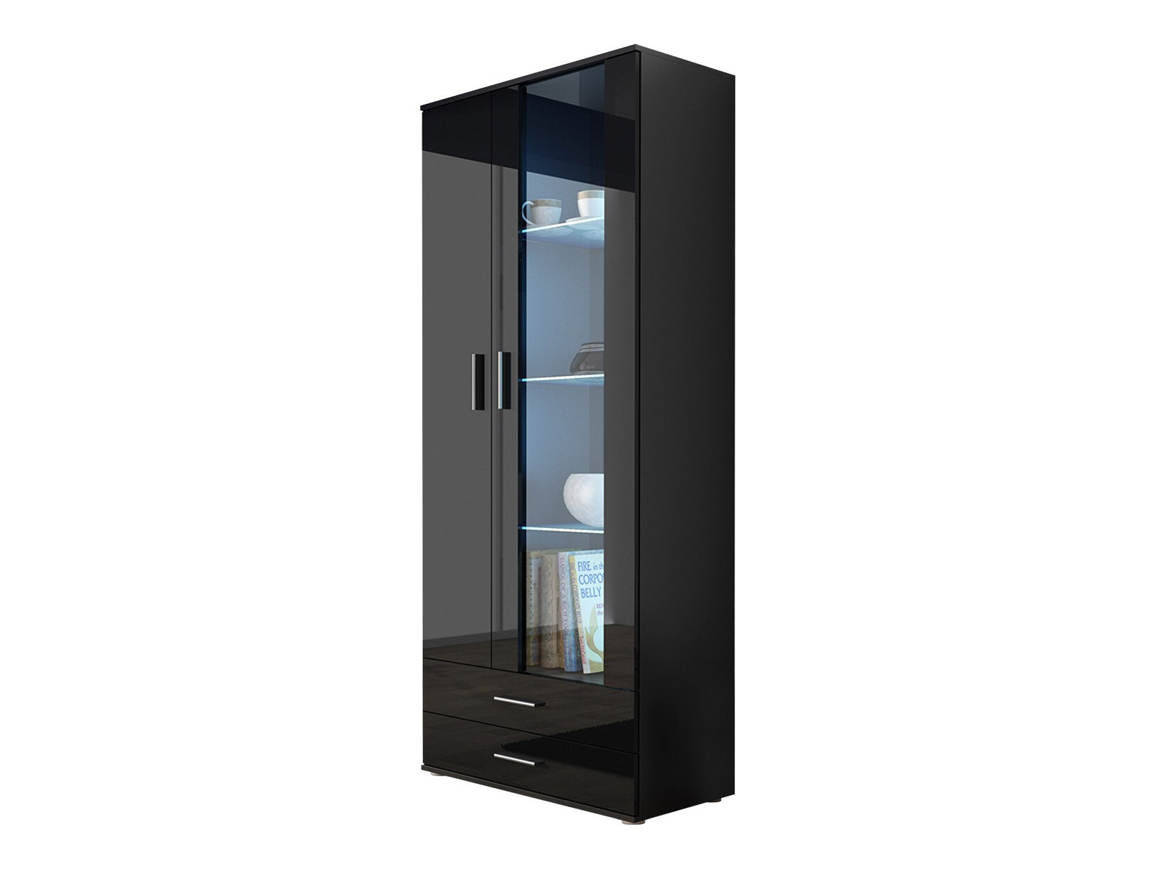 Raft Tornola 105 (Negru + Negru lucios)