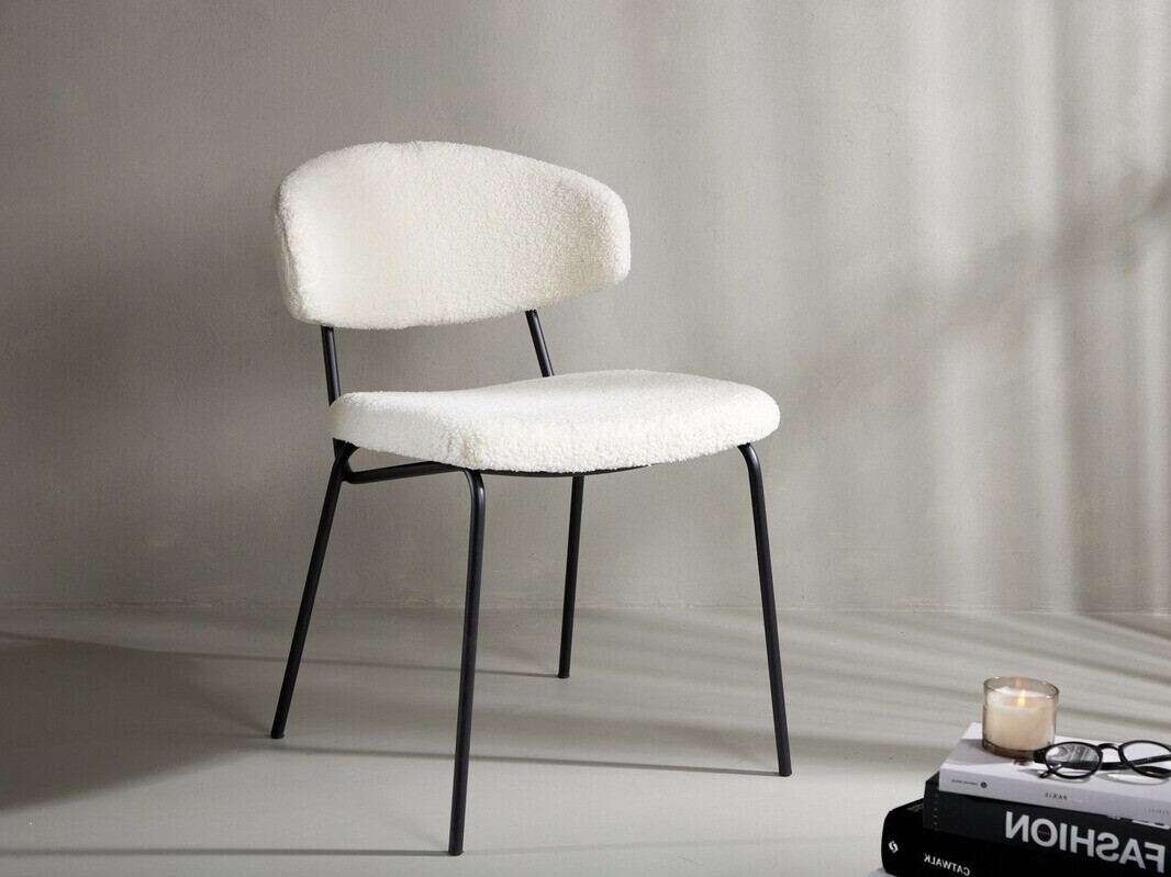 Scaun Dallas 4533 (Alb + Negru)