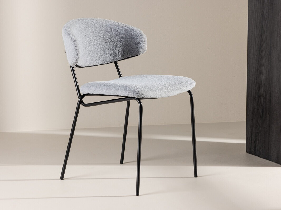 Scaun Dallas 4533 (Albastru deschis + Negru)