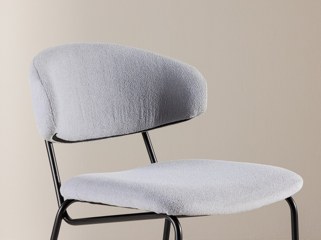 Scaun Dallas 4533 (Albastru deschis + Negru)