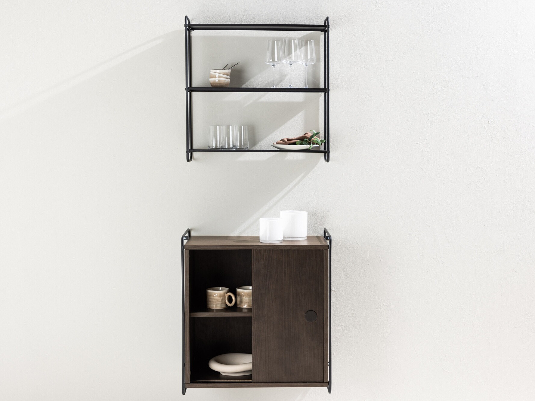 Raft de perete Dallas 4550 (Negru)