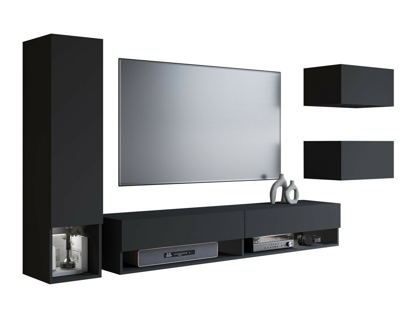 Set de living Sarasota 124 (Grafit)