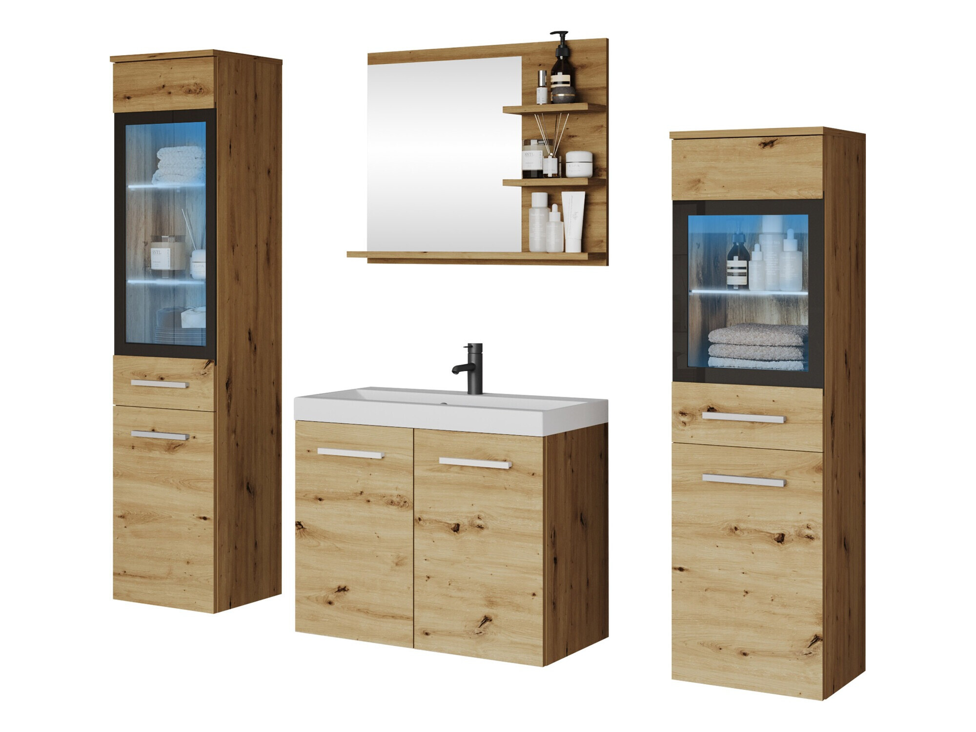 Set baie Scientia IV (Stejar artizan)