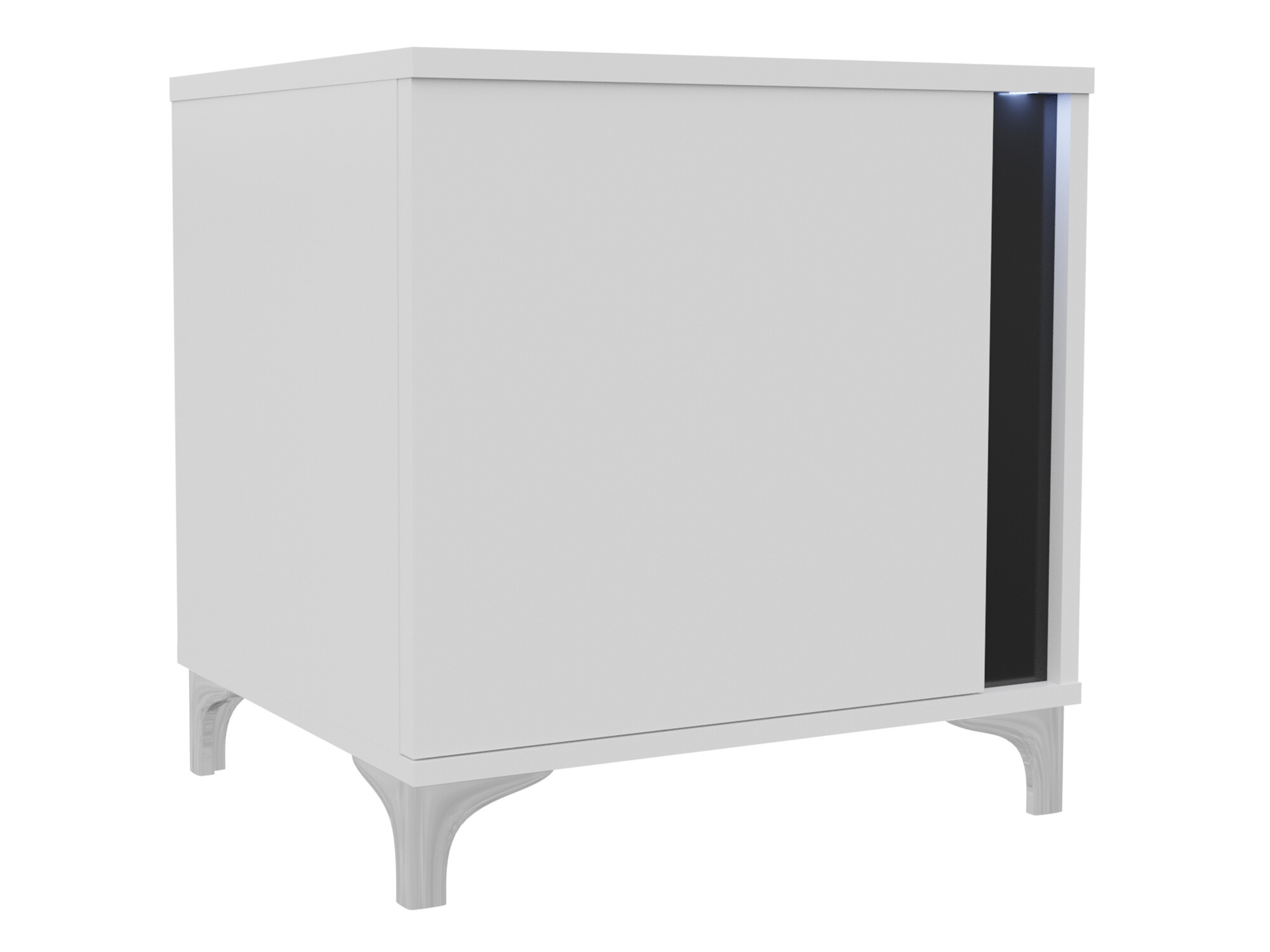 Noptieră Florem I (Alb + Alb lucios + Negru lucios)