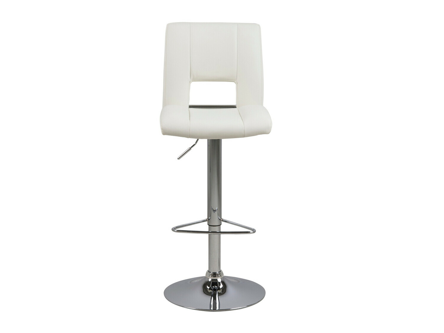 Scaun de bar Norsica 145 (Alb + Argint)