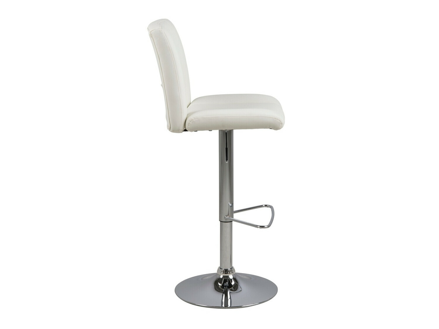 Scaun de bar Norsica 145 (Alb + Argint)