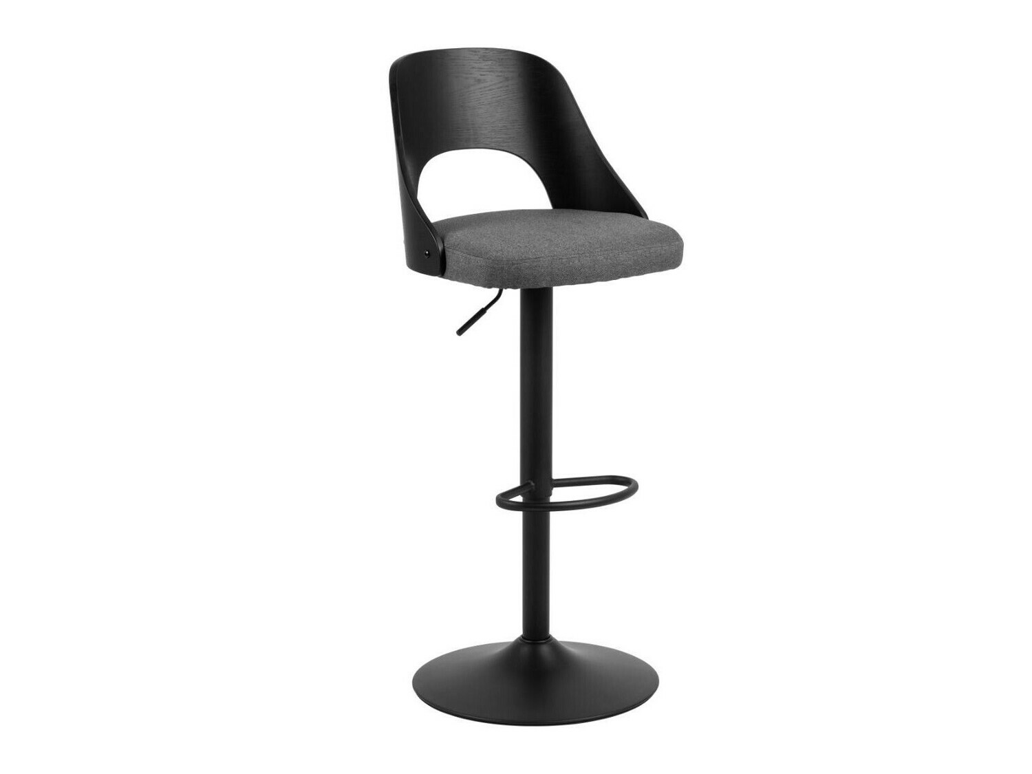 Scaun de bar Norsica 606 (Gri + Negru)
