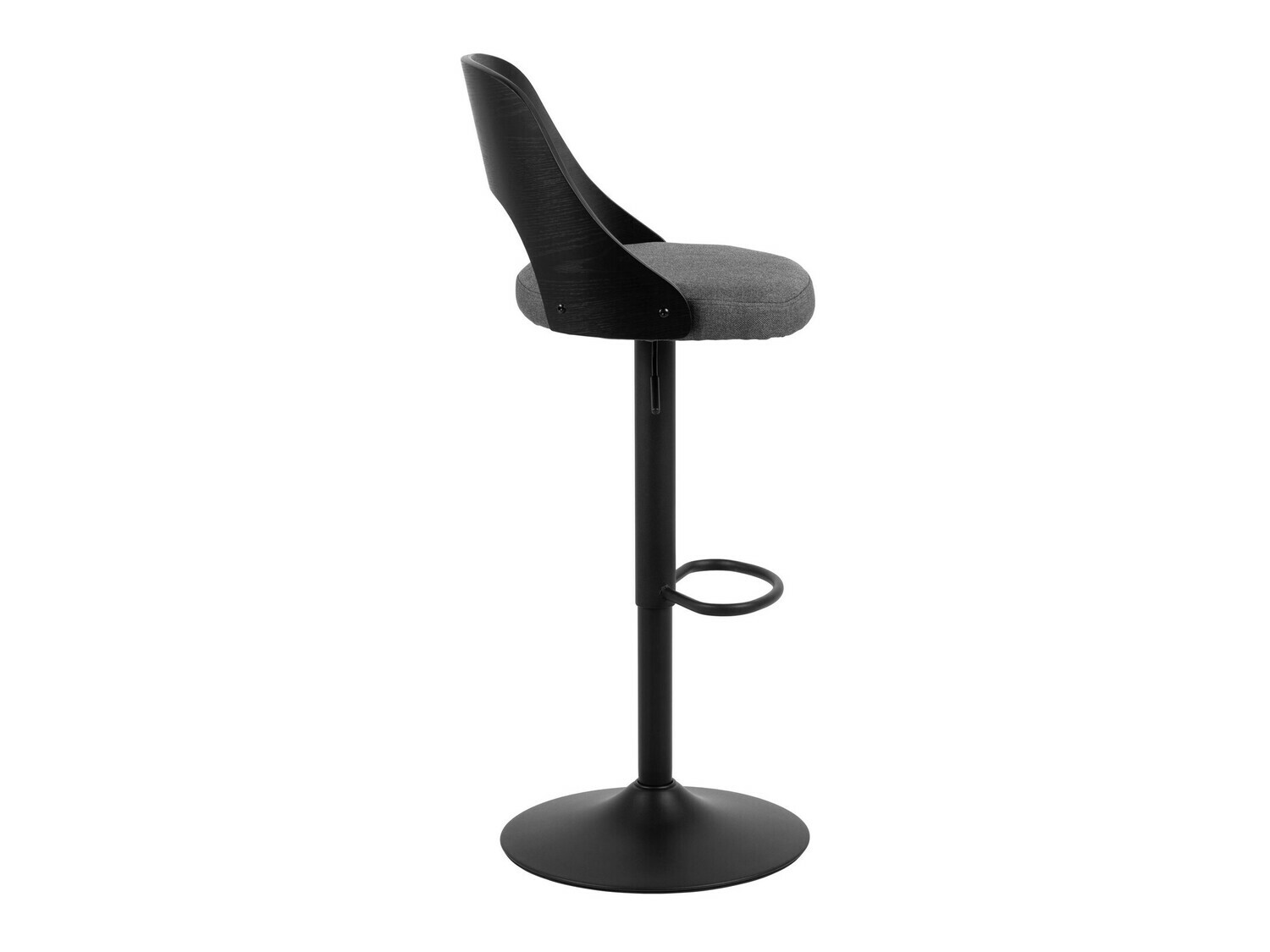 Scaun de bar Norsica 606 (Gri + Negru)